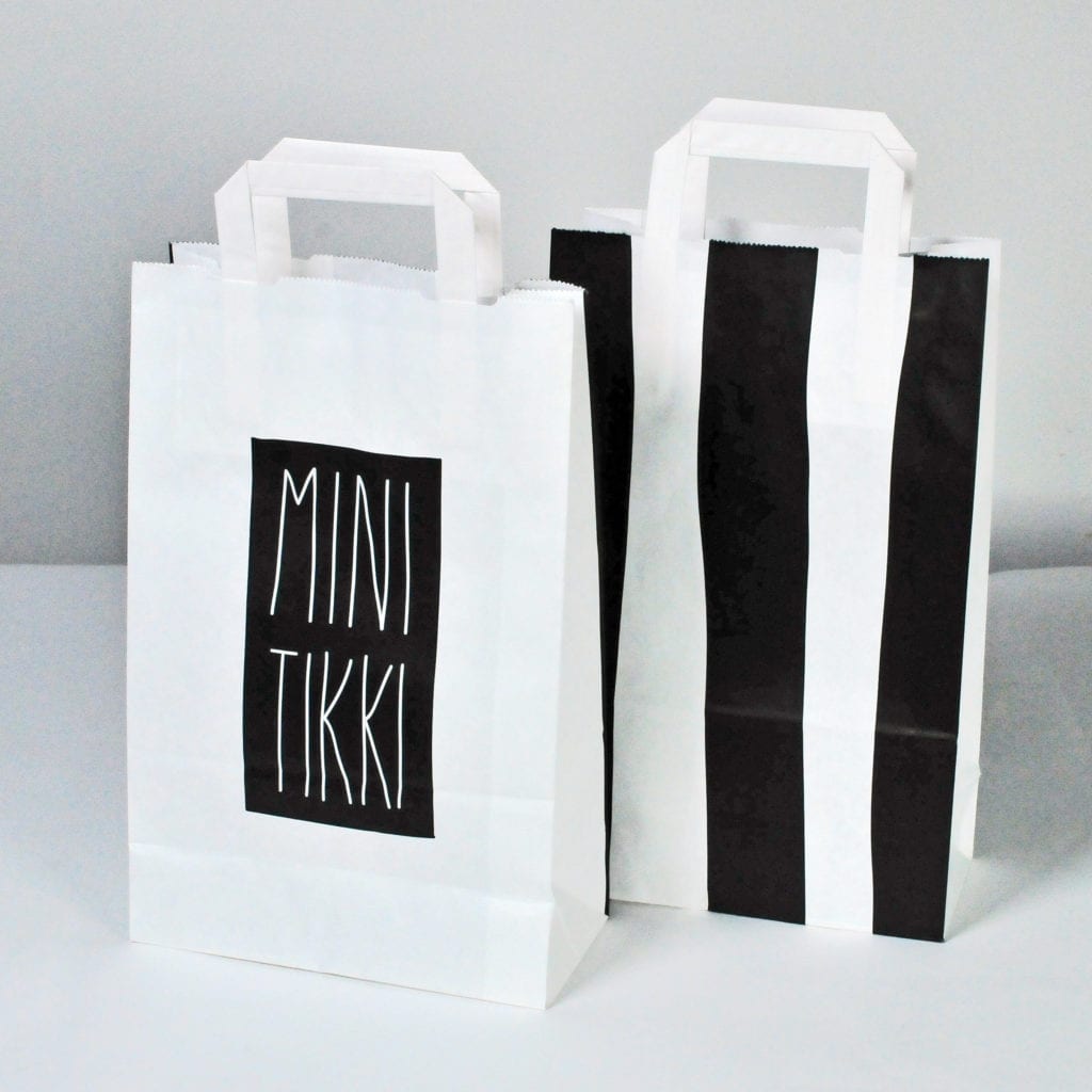 Papiertüte mit Henkel