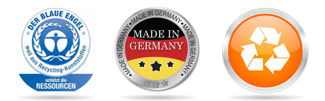 Tragetaschen made din Germany