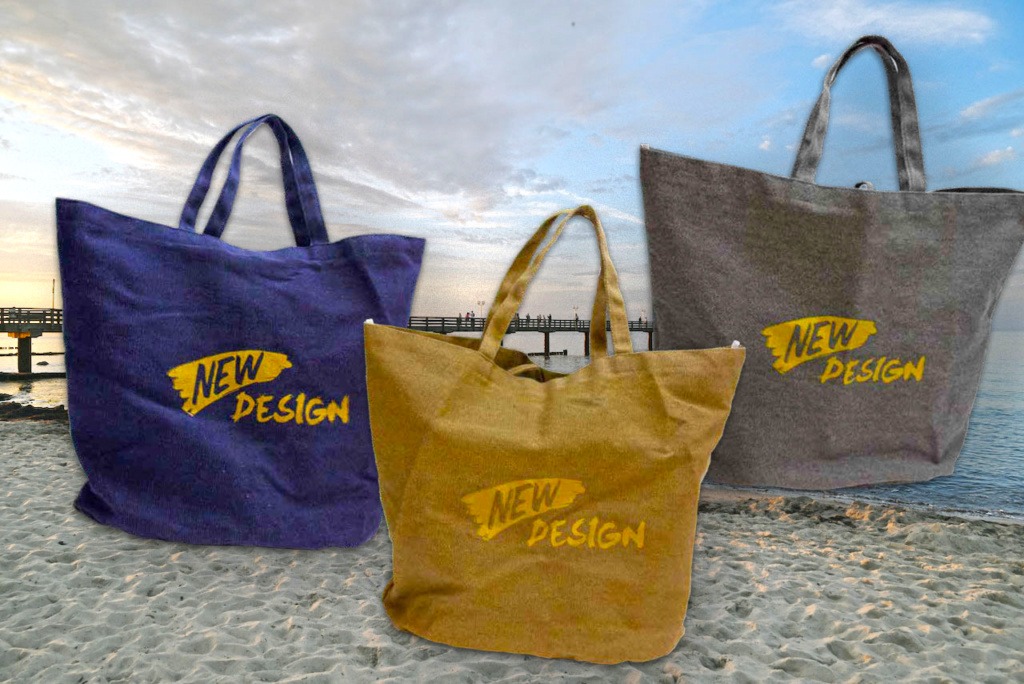 Strandtaschen für Reisebüros, Kreuzfahrer und Tourismusbranche 