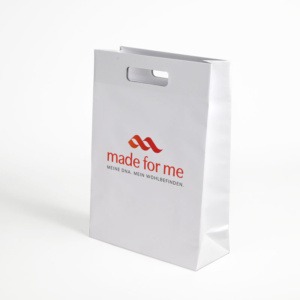 Papiertasche Mit Griffloch