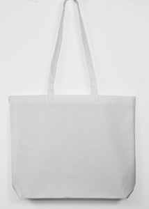 Non Woven Tasche Weiss