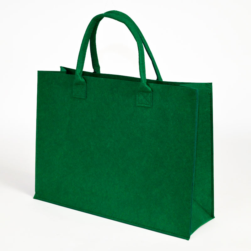Filztasche deLuxe, grün