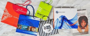 Hochwertige Papiertaschen mit Logo