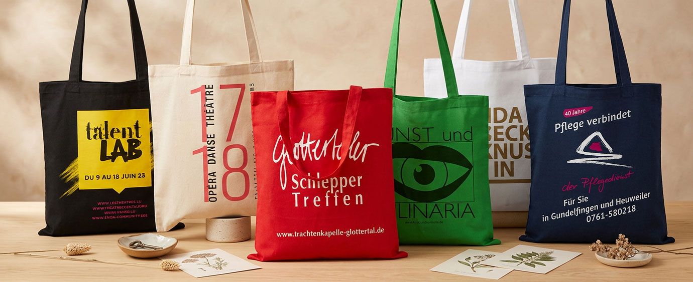 Bio Baumwolltaschen Mit Druck