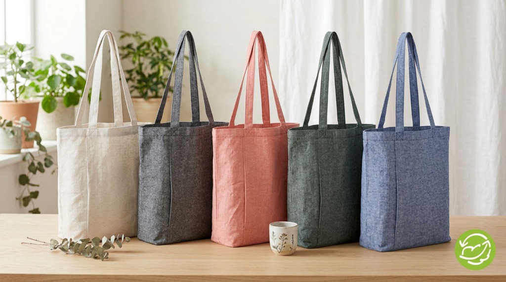 Recyceltebaumwolltaschen