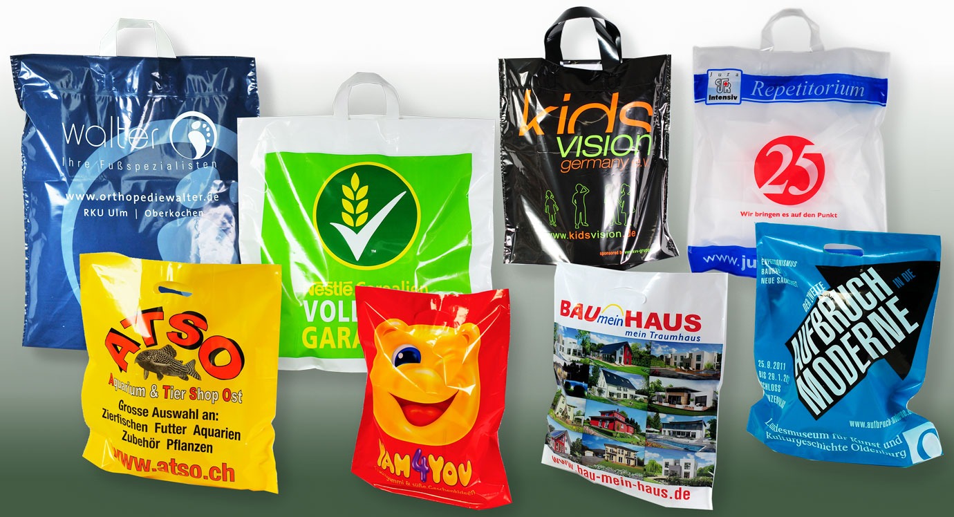 Plastiktüten Mit Druck