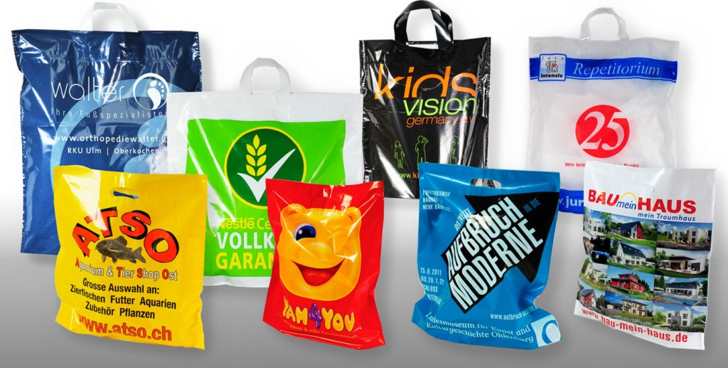 Plastiktaschen Bedruckt Mit Logo, Plastiktüten